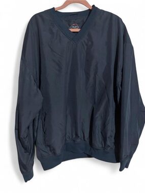 Acuity Mens XL Navy Blue Pullover Windshirt Jacket Gorpcore